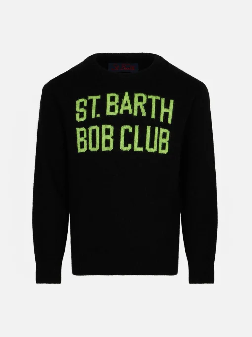 Maglia da bambino stampa St. Barth Bob Club