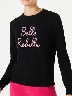 Maglia da donna con ricamo Belle Rebelle