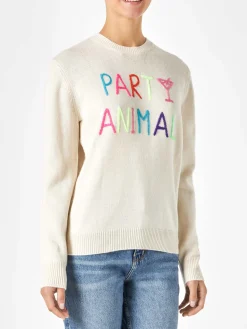 Maglia da donna con ricamo Party Animal | EDIZIONE SPECIALE DI NIKI DJ