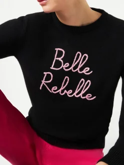 Maglia da donna con ricamo Belle Rebelle
