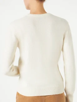 Maglia da donna con ricamo La Milanese | Michela Proietti Co-Lab