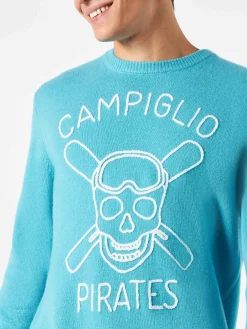 Maglia da uomo con ricamo Campiglio Pirates