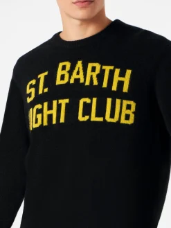 Maglia da uomo con stampa St. Barth Night Club