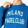 Maglia da uomo con stampa jacquard Milano Padel Club