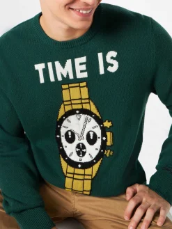 Maglia da uomo con stampa Time is Money
