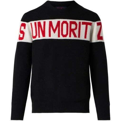Maglia da uomo con stampa Sun Moritz
