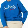 Maglia da uomo girocollo con ricamo Sun Moritz Après Ski