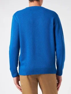 Maglia da uomo girocollo con stampa jacquard Mi sono sbagliato