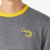 Maglia da uomo grigia con ricamo Daddy's cool