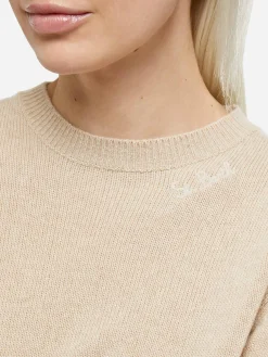Maglione beige Sorbonne da donna