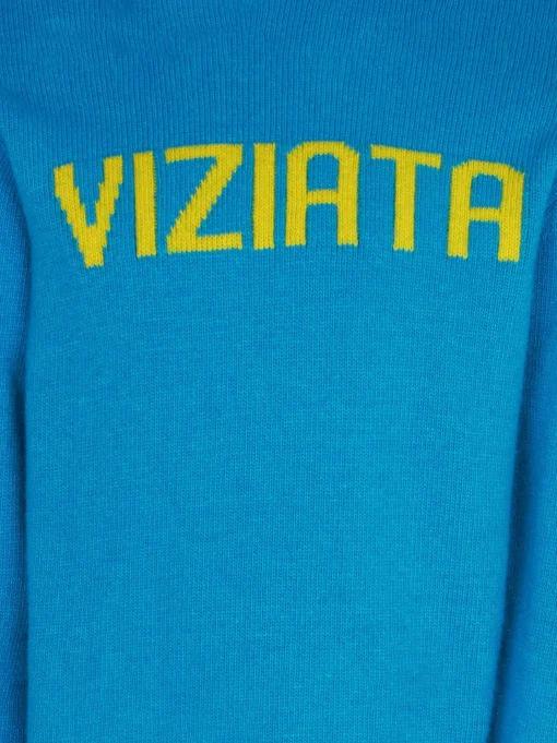 Maglione da bambina stampa Viziata