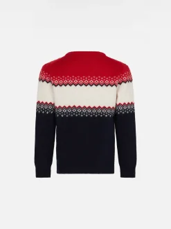 Maglione da bambino con scritta Cortina