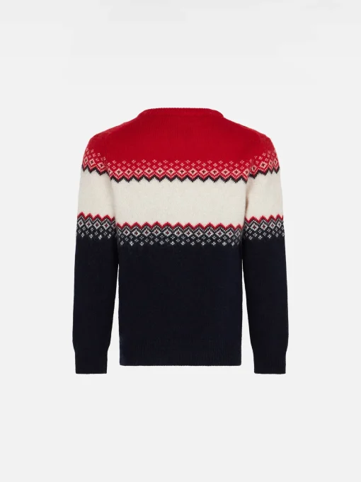 Maglione da bambino con scritta Cortina