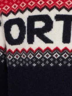 Maglione da bambino con scritta Cortina