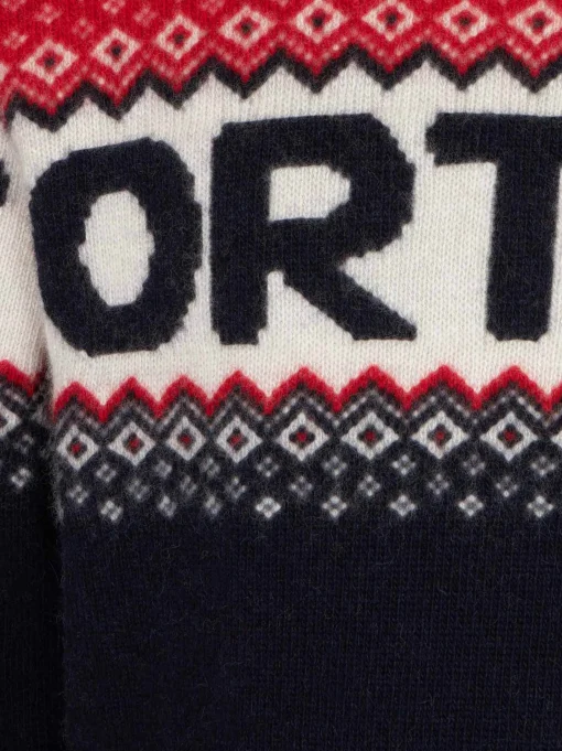 Maglione da bambino con scritta Cortina