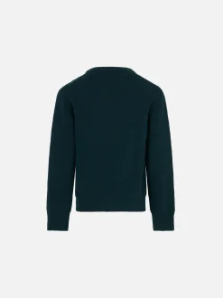 Maglione da bambino girocollo con stampa papere