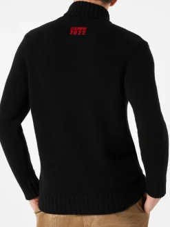 Maglione da uomo collo alto con ricamo Super G | SUPER G EDIZIONE SPECIALE