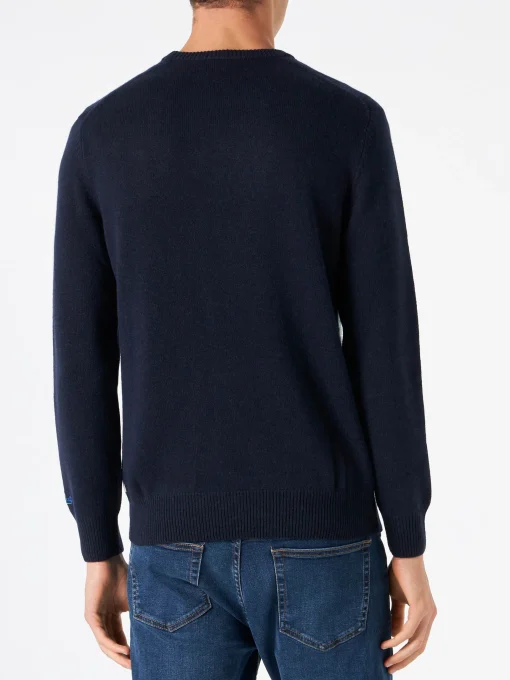 Maglione da uomo con cartolina