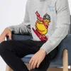 Maglione da uomo girocollo con stampa jacquard Crypto Ducky | EDIZIONE SPECIALE CRYPTO PUPPETS