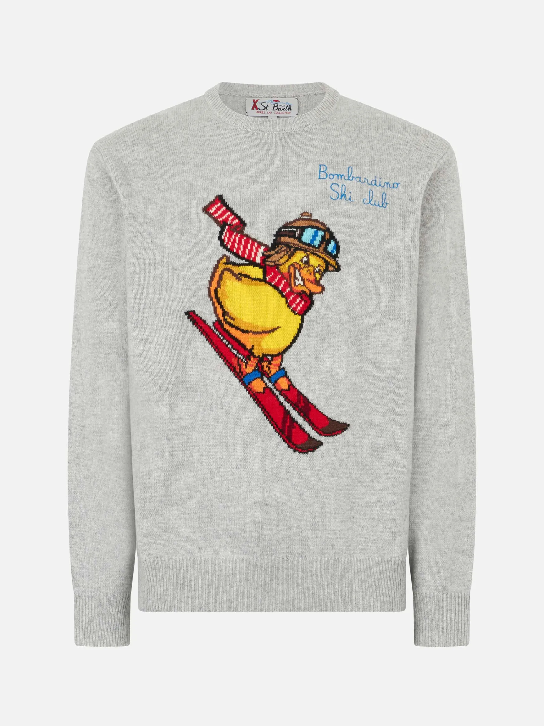 Maglione da uomo girocollo con stampa jacquard Crypto Ducky | EDIZIONE SPECIALE CRYPTO PUPPETS