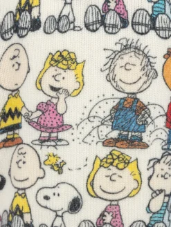 Maglione girocollo bianco da bambino Douglas con stampa della squadra Peanuts | SNOOPY PEANUTS SPECIAL EDITION