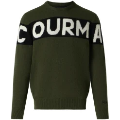 Maglione in misto cashmere da uomo con jacquard Courma