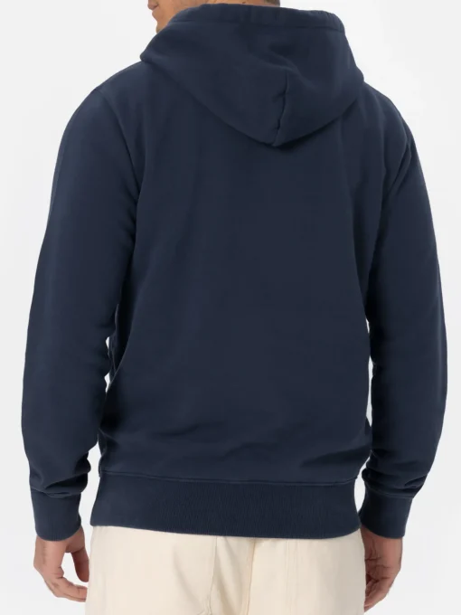 Man navy blue sweatshirt Tribeca with St. Barth embroidery