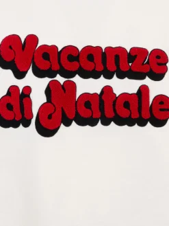 Man off-white sweatshirt Soho with Vacanze di Natale logo print | VACANZE DI NATALE SPECIAL EDITION