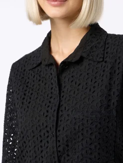 Mini abito da donna in Sangallo nero