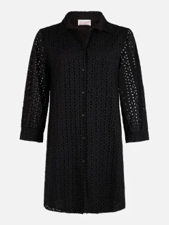 Mini abito da donna in Sangallo nero