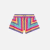 Pantaloncini da bambina all'uncinetto