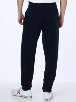 Pantaloni jogger neri in maglia da uomo Walton