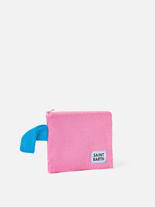 Pochette rosa crinkle Pareasy