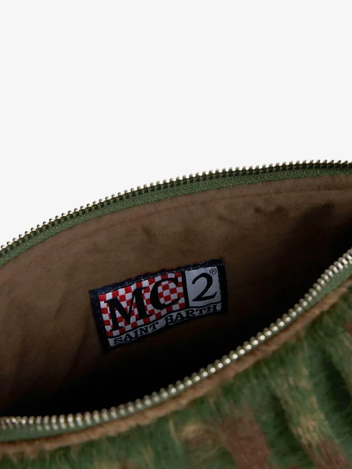 Pouch a tracolla coperta Parisienne con stampa camouflage
