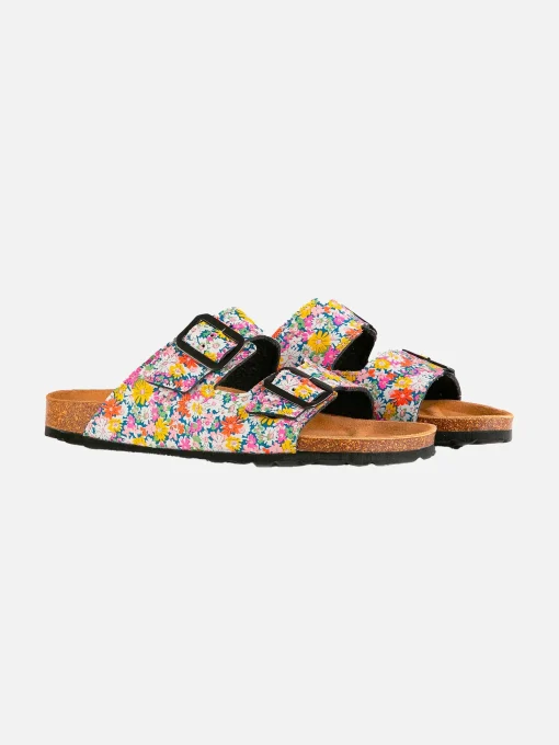 Sandali da donna con stampa fiori