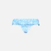 Slip da bagno con volant da bambina Melly con stampa floreale