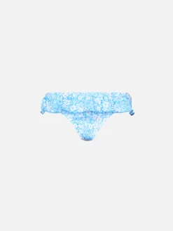 Slip da bagno con volant da bambina Melly con stampa floreale