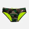 Slip da bagno da Bambino mimetico