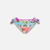Slip da bagno da bambina stampa unicorno e arcobaleno