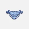 Slip da bagno da bambina con stampa stelle marine