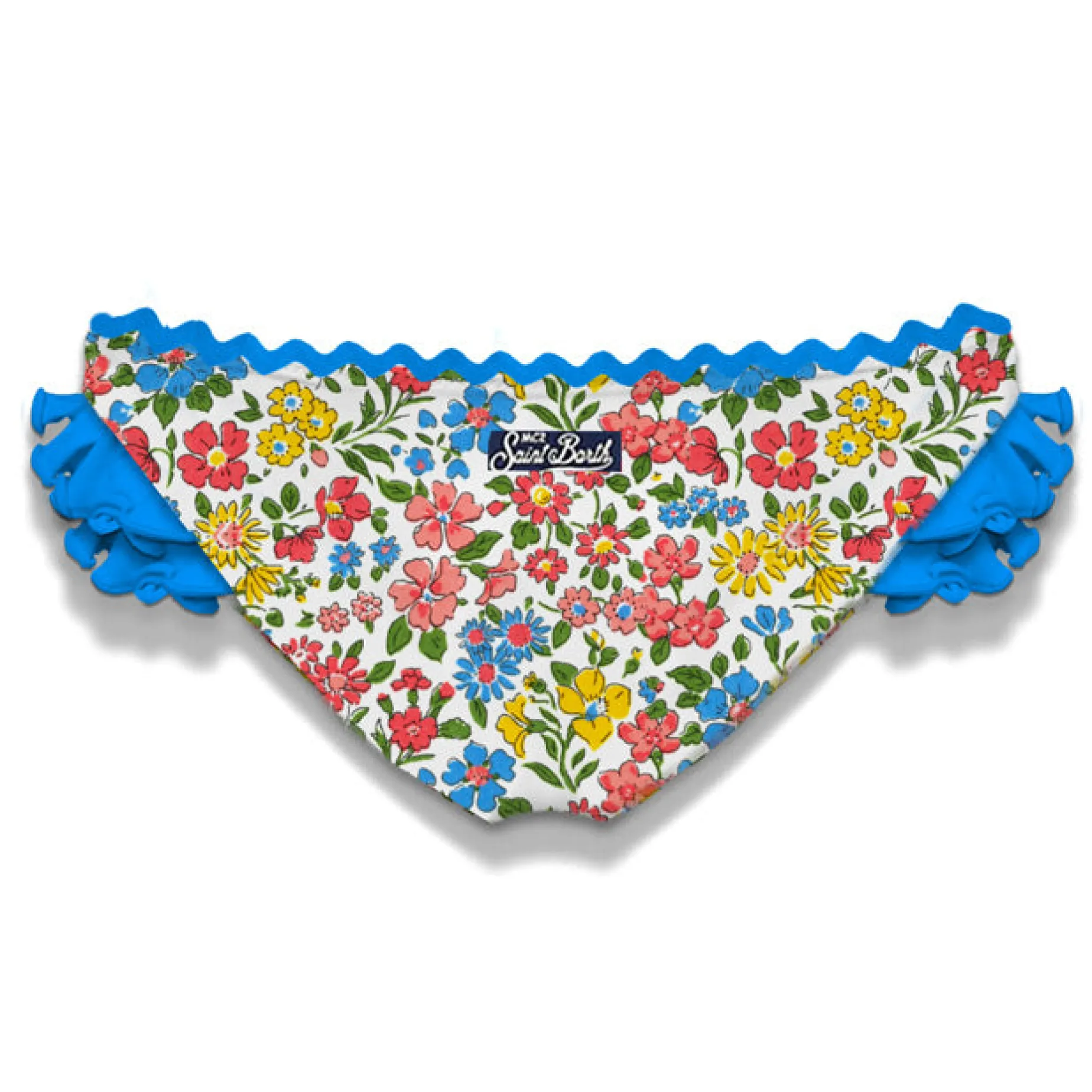 Slip da bagno da bambina con volant stampa fiori | EDIZIONE SPECIALE LIBERTY