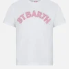 T-shirt da bambina con patch St. Barth