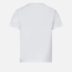 T-shirt da bambina con patch St. Barth