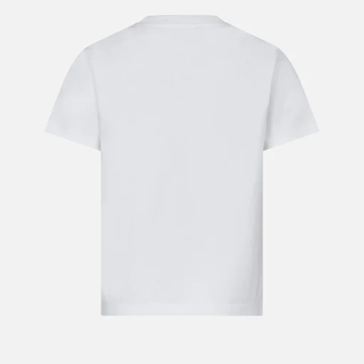 T-shirt da bambina con patch St. Barth