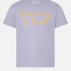T-shirt da bambina con ricamo Dreaming St. Barth