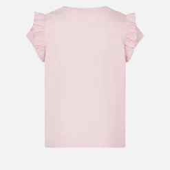 T-shirt da bambina con ricamo Cocca di mamma