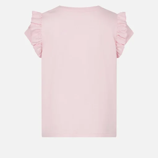 T-shirt da bambina con ricamo Cocca di mamma
