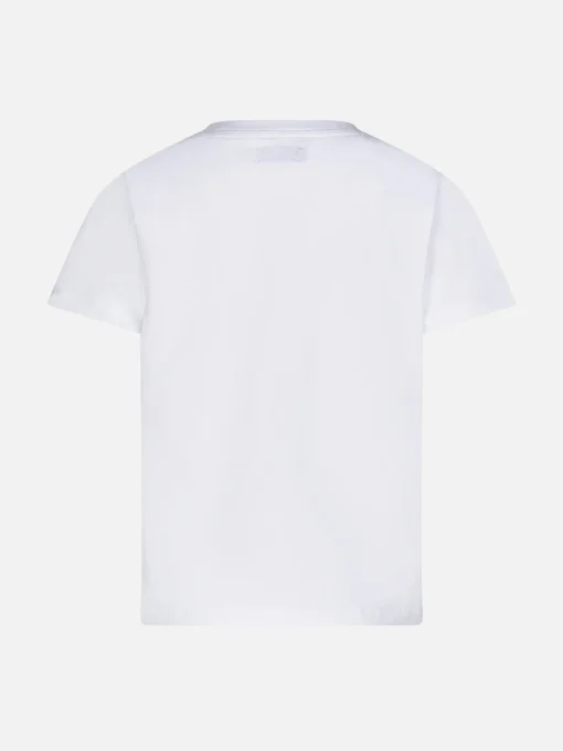 T-shirt da bambina con stampa J'adore St. Barth