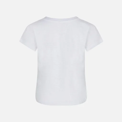 T-shirt da bambina con stampa papere