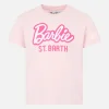 T-shirt da bambina in cotone pesante con stampa Barbie St. Barth | EDIZIONE SPECIALE BARBIE
